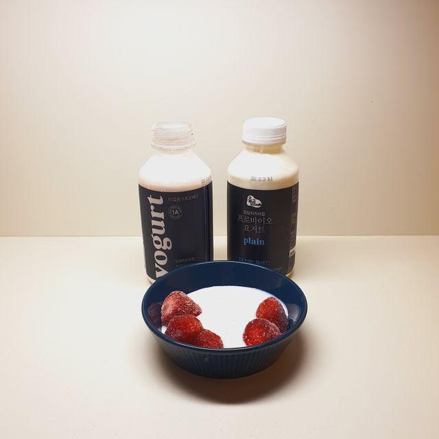 숲골 임실치즈마을 프로바이오 요거트 450ml 2개 리뷰 사진
