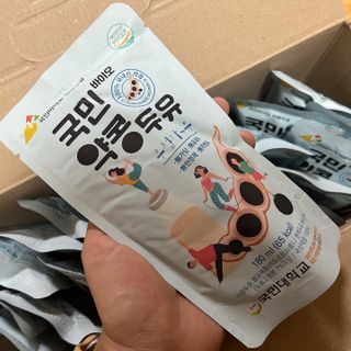 국민바이오 약콩두유 — 4점을 준 리뷰어가 2022년 5월 올린 사용 사진