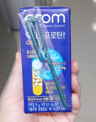 이롬 erom 닥터스 프로틴 골드 — 5점을 준 리뷰어가 2021년 4월 올린 사용 사진