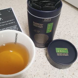 프리마인 자체 기업부설 연구소에서 찾아낸 건강한 수면의 비밀.  슬립토 플러스 30포 — 3점을 준 리뷰어가 2021년 9월 올린 사용 사진