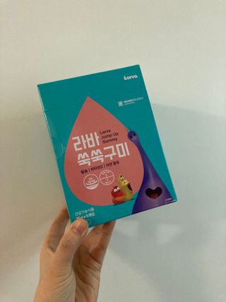 [푸름웰니스] 라바 쑥쑥구미 36g — 5점을 준 리뷰어가 2021년 12월 올린 사용 사진