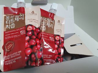 자연에온 몽모랑시 타트체리 착즙 100mL 10개입 2BOX — 5점을 준 리뷰어가 2021년 1월 올린 사용 사진