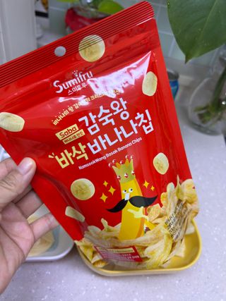 스미후루 코리아 [구매평]감숙왕 바삭 바나나칩(수정본) — 5점을 준 리뷰어가 2025년 8월 올린 사용 사진