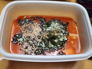 마라도푸드 포항 구룡포 햇 과메기 야채세트 마라도회식당 꽁치 — 5점을 준 리뷰어가 2024년 1월 올린 사용 사진