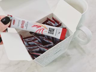 하루 1포로 콜레스테롤, 유산균, 고역가 소화효소까지 한번에 섭취! 다온바이오 홍자임 1개월분(30포) — 5점을 준 리뷰어가 2022년 12월 올린 사용 사진