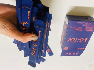 [푸름웰니스] 아포텍 효소 YOU 1개월3g 30포 — 4.5점을 준 리뷰어가 2021년 10월 올린 사용 사진