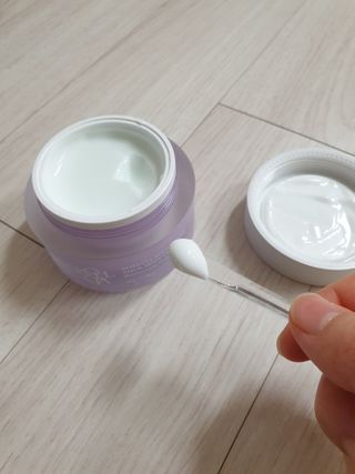 코엘시아 요거프레쉬 아쿠아샷 수분크림 — 5점을 준 리뷰어가 2021년 2월 올린 사용 사진