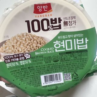 [구매평]양반 동원 양반 100밥 현미밥, 130g, 12개 — 5점을 준 리뷰어가 2025년 4월 올린 사용 사진