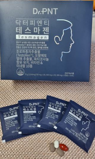 닥터피엔티 [Dr.PNT] 남성 건강 올인원! 테스마젠 — 5점을 준 리뷰어가 2022년 12월 올린 사용 사진
