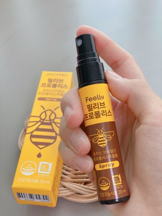 필리브 프로폴리스 — 5점을 준 리뷰어가 2021년 7월 올린 사용 사진