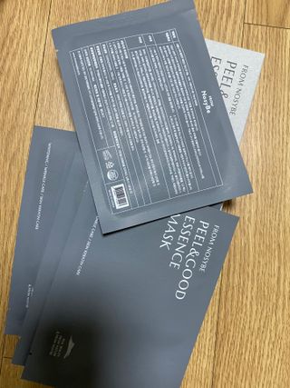 프롬노시베 필앤굿 에센스 마스크 — 5점을 준 리뷰어가 2021년 12월 올린 사용 사진