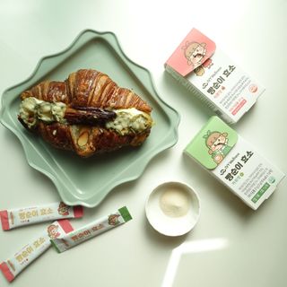 아이비웰니스 빵순이 효소 키위맛 7포 + 석류맛 7포 (총 14포, 2주분) — 5점을 준 리뷰어가 2022년 10월 올린 사용 사진