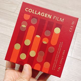 프리마인 귀족의 콜라겐, 92배 흡수율. 럭셔리 프리미엄 셀라브 콜라겐필름 30매 — 4.5점을 준 리뷰어가 2021년 9월 올린 사용 사진