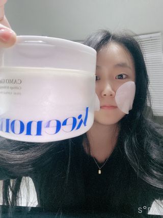 키노닉스 카모 클렌징 패드 — 4점을 준 리뷰어가 2021년 8월 올린 사용 사진