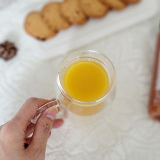 BLENDY'S 핑크 스무디+블론디 스무디 — 5점을 준 리뷰어가 2021년 12월 올린 사용 사진