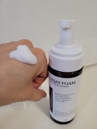 NESAY 네세이 크림 폼클렌져 포맨 150mL 남자폼클렌져 — 5점을 준 리뷰어가 2021년 4월 올린 사용 사진
