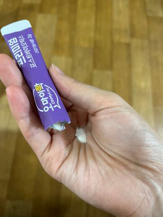 [유산균] 오마이락 프리미엄 포스트바이오틱스 30P — 5점을 준 리뷰어가 2022년 12월 올린 사용 사진