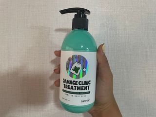 썸헤어 / SUMHAIR 썸헤어 데미지 클리닉 샴푸+트리트먼트 네롤리&민트티 — 5점을 준 리뷰어가 2021년 5월 올린 사용 사진