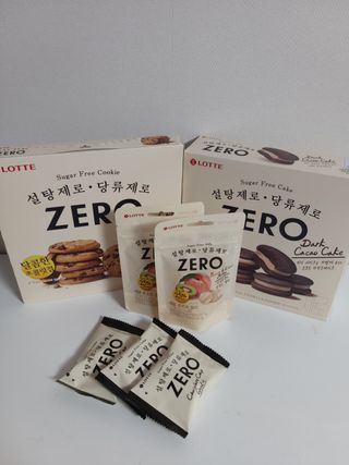 ZERO (초콜릿 칩 쿠키, 카카오 케이크, 후르츠 젤리, 아이스 콜라, 아이스 초코바) — 5점을 준 리뷰어가 2022년 6월 올린 사용 사진