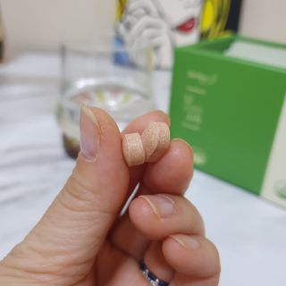 12월 15일 출시, 건강기능식품 브랜드 본리브 나 다운 시작 제품 3종 — 5점을 준 리뷰어가 2021년 2월 올린 사용 사진