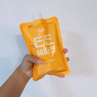 [덜다] 든든 식물성 단백질 쉐이크 40g X 7입 (곡물/딸기) — 5점을 준 리뷰어가 2023년 8월 올린 사용 사진