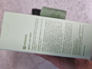 프리마인 메이크업과 들뜨는 각질까지 한방에 깐달걀로! 순하기까지한 셀베이스 그린티클렌저(200ml) — 4.5점을 준 리뷰어가 2023년 4월 올린 사용 사진