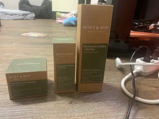 마리엔메이 센서티브 수딩 젤 크림 + 어성초 티트리 추출물 세럼 + 어성초 티트리 모공 클렌징 폼 — 4점을 준 리뷰어가 2021년 8월 올린 사용 사진