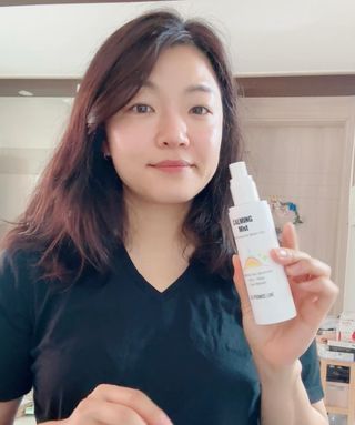 A.C PROMISE LINE 임상시험회사에서 제대로 만든, 민감성피부를 위한 트러블 기초라인 — 4점을 준 리뷰어가 2023년 7월 올린 사용 사진