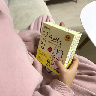네이처오다 달칩 초코샌드 — 5점을 준 리뷰어가 2021년 1월 올린 사용 사진