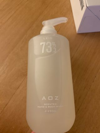 에일리언오더즈 센티드 핸드 앤 바디 워시 290ml (3종 택1) — 5점을 준 리뷰어가 2023년 8월 올린 사용 사진