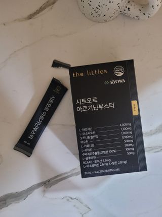 더리틀스 시트오르 아르기닌부스터 — 5점을 준 리뷰어가 2022년 11월 올린 사용 사진