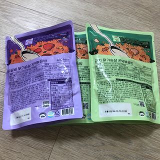 [푸딩팩토리] 요잇조잇 닭갈비 닭가슴살/김치 닭가슴살 곤약볶음밥 2종 (김치볶음밥 2개 닭갈비 볶음밥 1개) — 5점을 준 리뷰어가 2022년 8월 올린 사용 사진