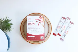 하루 1포로 콜레스테롤, 유산균, 고역가 소화효소까지 한번에 섭취! 다온바이오 홍자임 1개월분(30포) — 4점을 준 리뷰어가 2023년 2월 올린 사용 사진
