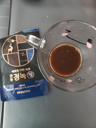 광동생활건강 [광동] 바르게 만든 녹용, 광동정녹청 30포. — 5점을 준 리뷰어가 2022년 1월 올린 사용 사진