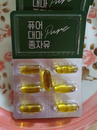 먹어도좋아 퓨어대마종자유 — 5점을 준 리뷰어가 2022년 1월 올린 사용 사진