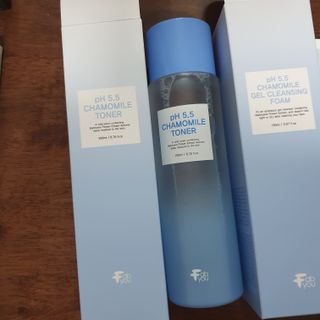 페브유 / FABYOU 페브유 pH5.5 캐모마일 젤 클렌징 폼 + 클렌징 오일 + 토너 3종 세트 — 5점을 준 리뷰어가 2021년 6월 올린 사용 사진