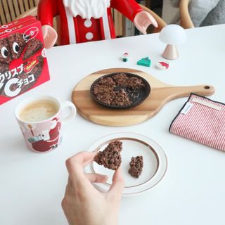 NISSIN 닛신 크리스피 초코 — 5점을 준 리뷰어가 2022년 12월 올린 사용 사진