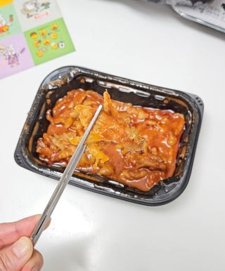 [닭집아들] 직화무뼈닭발 &  신제품 직화로제무뼈닭발 — 5점을 준 리뷰어가 2024년 1월 올린 사용 사진