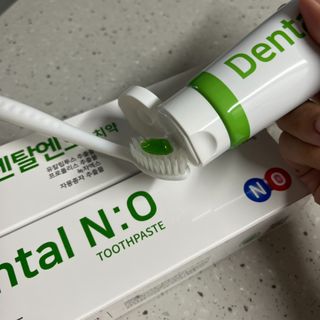 프리마인 유해균 뿐만 아니라 유익균까지 씻어내는 치약은 그만, 건강한 구강환경을 만드는 덴탈엔오 — 5점을 준 리뷰어가 2022년 8월 올린 사용 사진