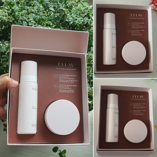 프리마인 바르기만 하면 철벽 스킨케어+24시간 마스크팩 효과. 셀라브 리제너레이팅 시스템 부스터+크림 세트 — 5점을 준 리뷰어가 2023년 6월 올린 사용 사진
