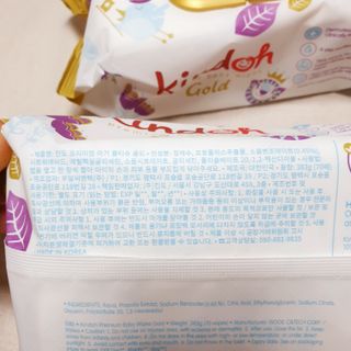 킨도 아기 물티슈 골드 일반형 — 5점을 준 리뷰어가 2021년 4월 올린 사용 사진