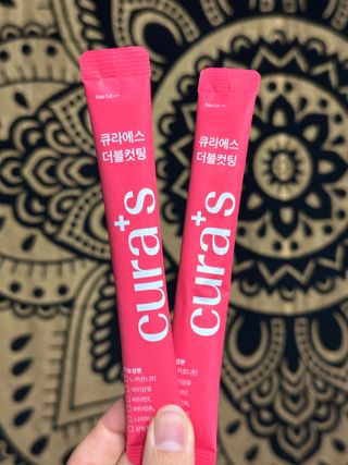 [큐라에스] 최신 다이어트 원료! 6중 기능성 더블컷팅 126g(2주일 분) — 4점을 준 리뷰어가 2023년 12월 올린 사용 사진