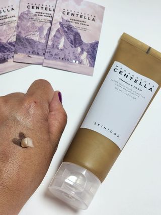 스킨1004 [SKIN1004] 마다가스카르 센텔라 앰플 폼 125ml — 5점을 준 리뷰어가 2024년 8월 올린 사용 사진
