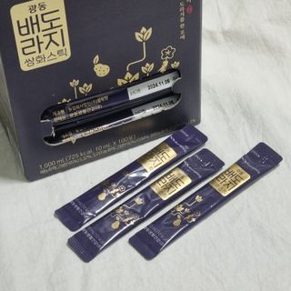 광동생활건강 나우 [광동] 배도라지 쌍화스틱 10mL x 100포 — 5점을 준 리뷰어가 2022년 12월 올린 사용 사진