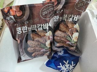 한성기업 명란한 떡갈비 — 5점을 준 리뷰어가 2021년 10월 올린 사용 사진