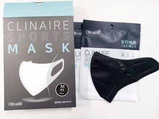 끌린에르 스포츠 귀편한 새부리형 마스크 — 5점을 준 리뷰어가 2022년 2월 올린 사용 사진