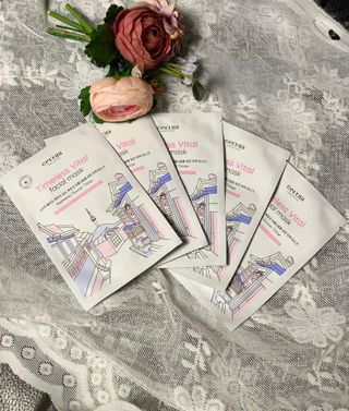 세뚜아(Cettua) [세뚜아] 타임리스 바이탈 페이셜 마스크팩  Cettua Timeless  Vital Mask 5매 — 5점을 준 리뷰어가 2024년 1월 올린 사용 사진