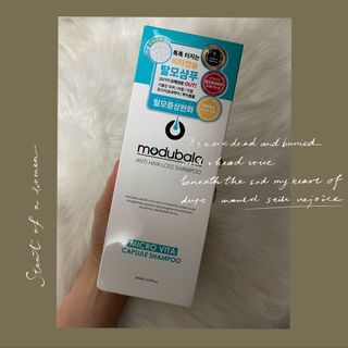 모두발라 마이크로 비타캡슐 탈모샴푸 — 5점을 준 리뷰어가 2022년 1월 올린 사용 사진