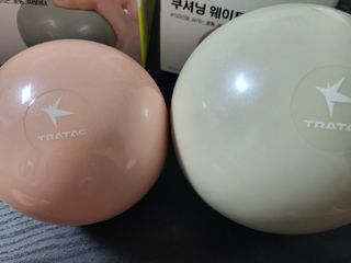 트라택 쿠셔닝 웨이트볼 0.5kg + 1kg SET — 5점을 준 리뷰어가 2022년 6월 올린 사용 사진