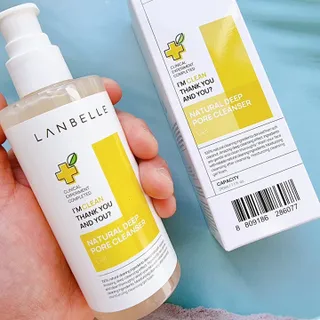 랑벨 내츄럴 딥 포어 클렌저 210ml (저자극 약산성 천연 클렌징 젤) — 5점을 준 리뷰어가 2022년 4월 올린 사용 사진